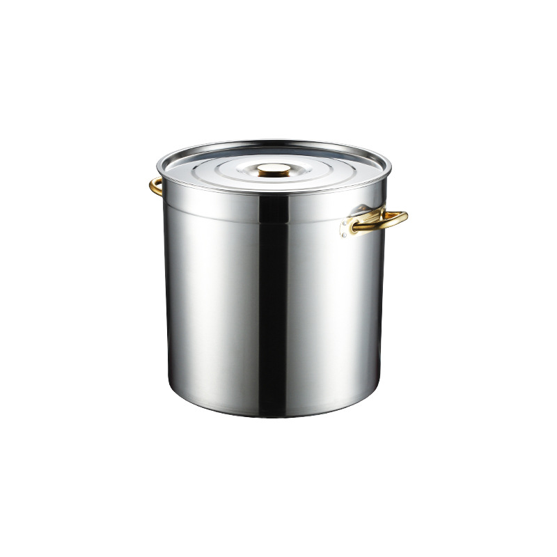 Stainless steel thickened soup bucket, non-magnetic soup pot, multi-purpose bucket, non-stick pan, rice bucket, milk tea bucket, hotel, restaurant, kitchen, commercial use Item Picture