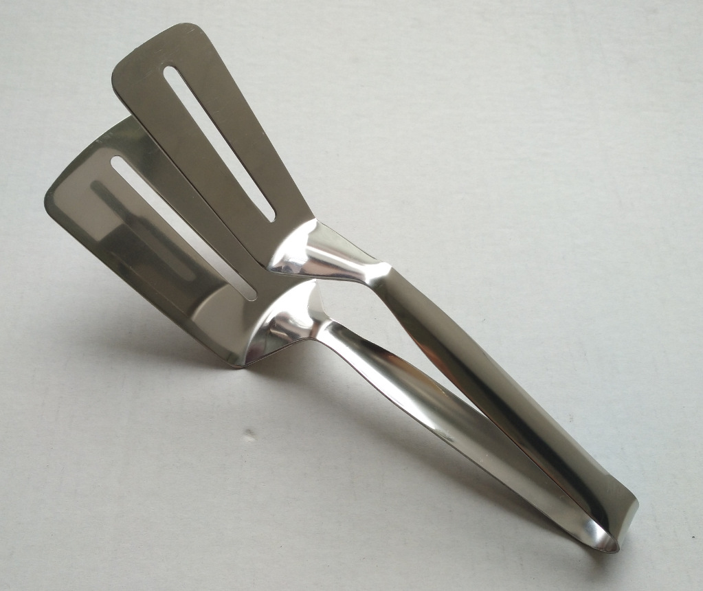 Wholesale of thickened clips, steak food clips, stainless steel 12-inch food clips, pancake clips and extended steak clips