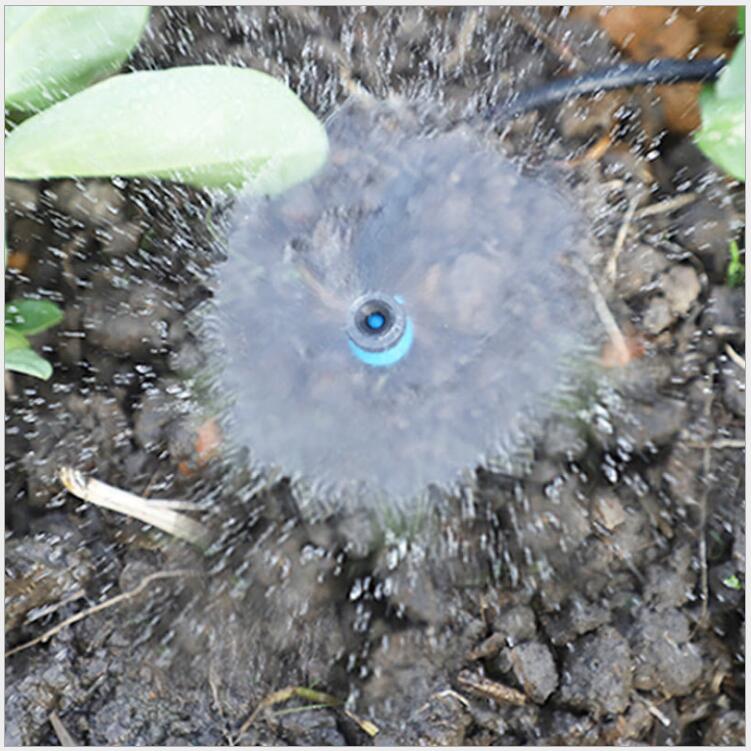 Direct sales from the manufacturer of fountain sprinkler heads, ground plug sprinkler heads, adjustable and controllable sprinkler heads, and garden irrigation equipment systems Specification drawing