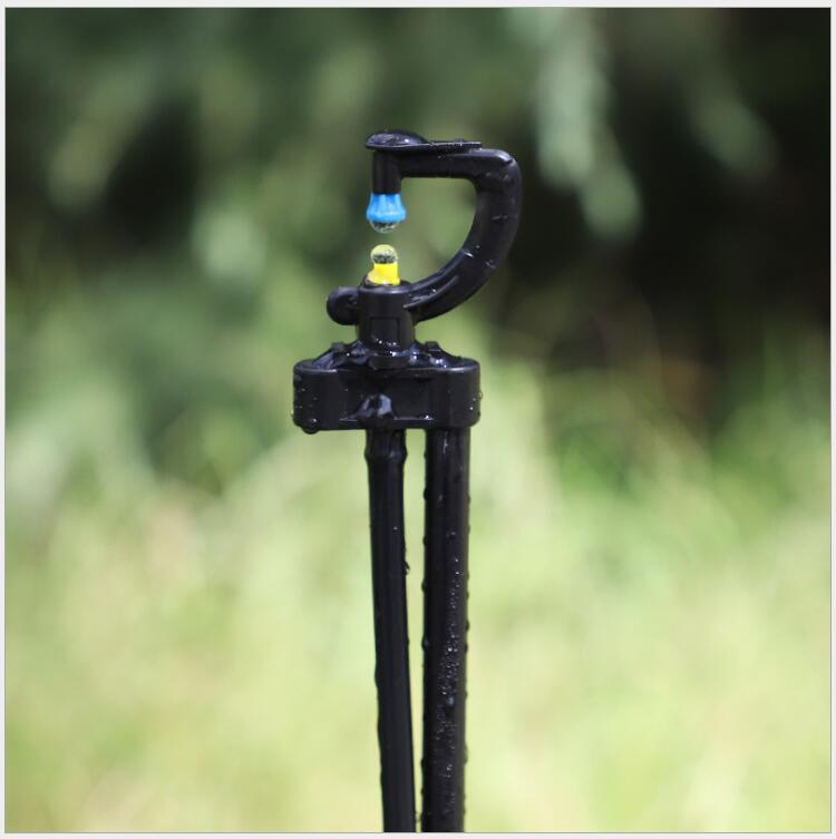 Atomized micro-sprinkler heads for humidification, hanging sprinkler irrigation in greenhouses, and water conservation in agriculture, gardens and horticulture Specification drawing