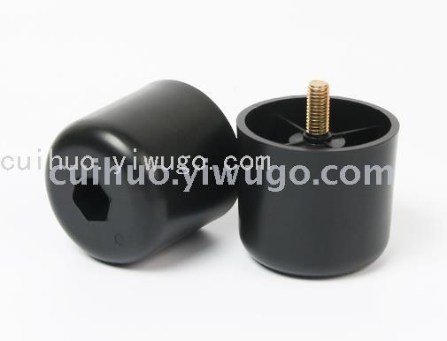 Factory direct sales of plastic sofa legs imitating wood, American standard 8mm5/16 screw furniture accessories Item Picture