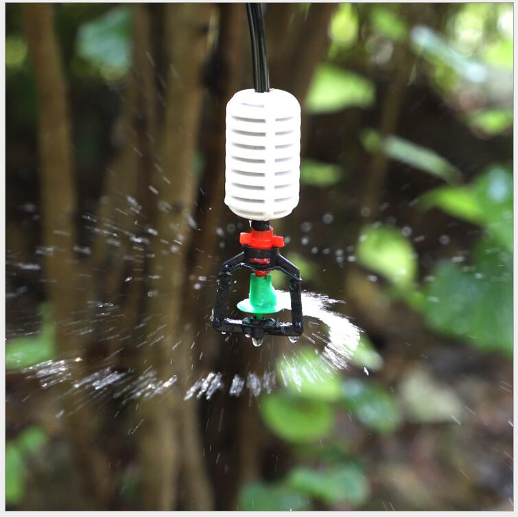Square frame rotating hook hanging sleeve set, non-drip-proof hanging sleeve set, greenhouse inverted atomizing rotating micro-nozzle details Picture