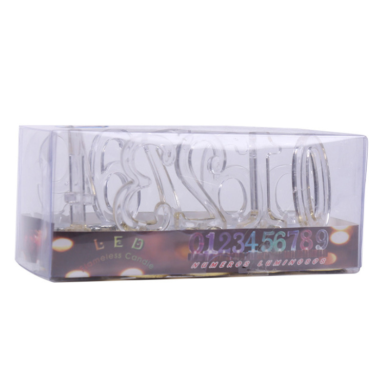 2020 New and Unique LED electronic birthday Digital Candle Lamps, creative and eco-friendly gifts, Party decoration customization and wholesale Item Picture