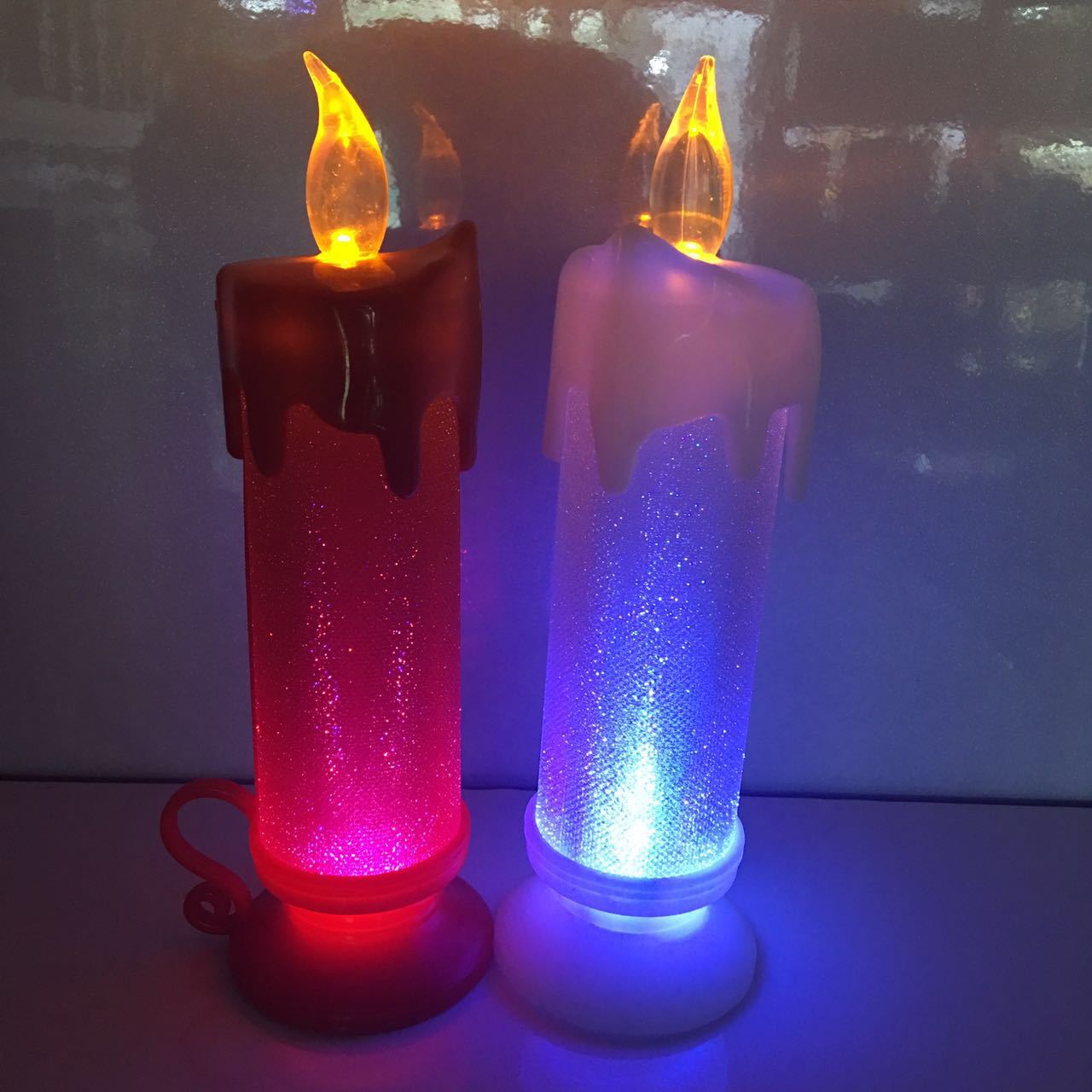 Wholesale LED electronic candle lights from the manufacturer for wedding romance, birthday and Christmas decoration, as well as wedding celebration simulation candle lights Specification image
