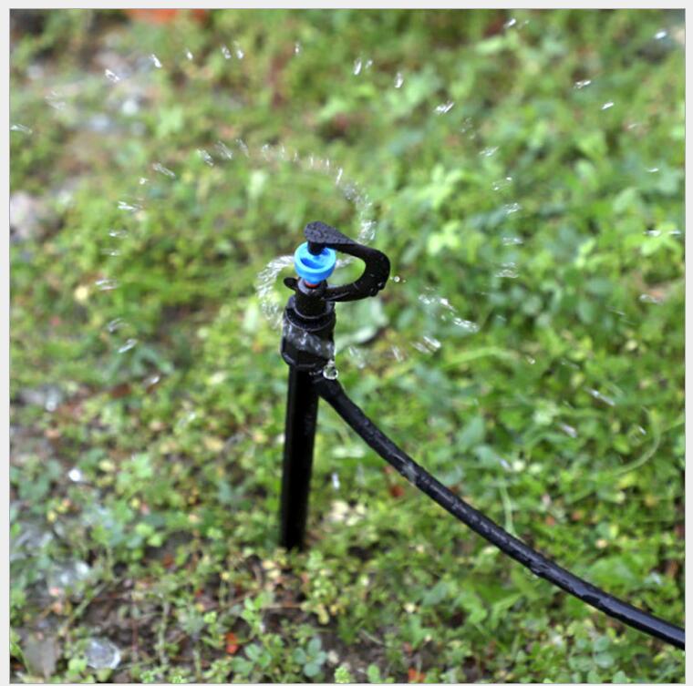 The drip-type integrated watering head with a ground plug rod is simple, quick and convenient details Picture