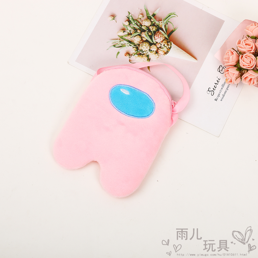 New Among Us Space Werewolf Cute coin purse key bag for girls, plush mini sweet little backpack Specification image