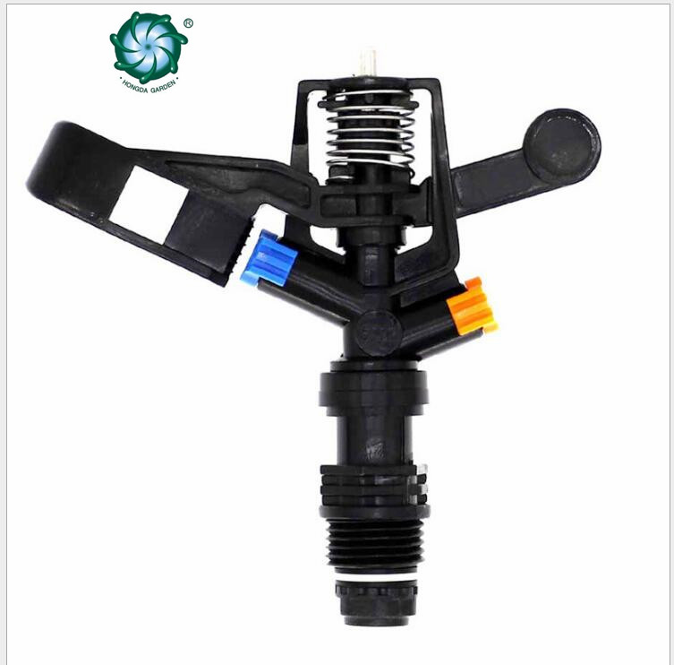 Hongda Garden firmly believes in its brand belief. It is a direct-sale manufacturer of 4-minute swing arm sprinkler 5022 for medium-distance water spraying in agriculture Item Picture
