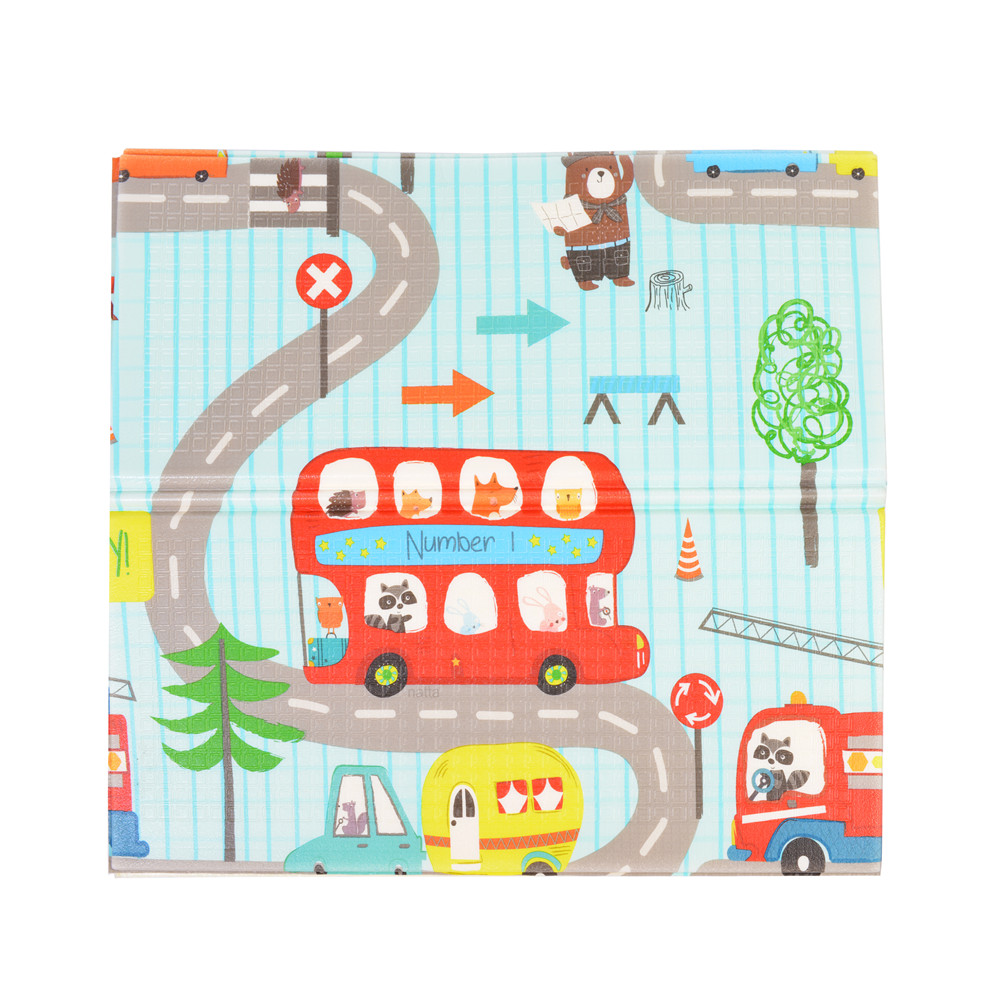 儿童宝宝折叠垫爬行垫便携可折叠泡沫地垫地毯垫游戏毯健身瑜伽垫