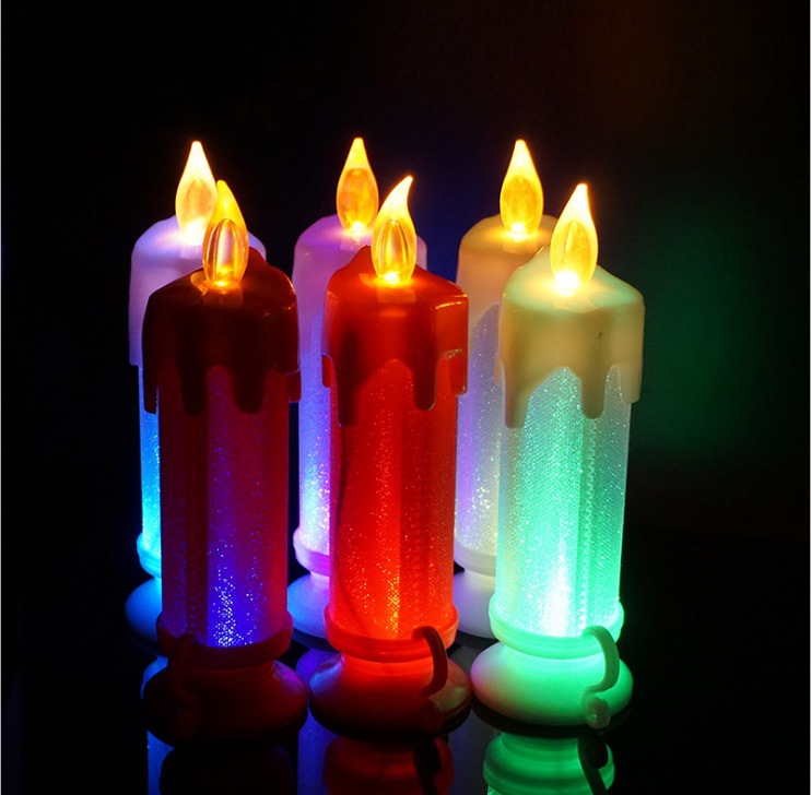 Wholesale LED electronic candle lights from the manufacturer for wedding romance, birthday and Christmas decoration, as well as wedding celebration simulation candle lights
