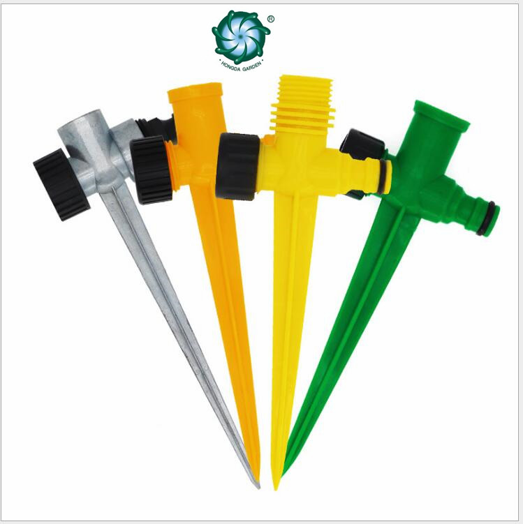 The 4-inch internal thread plastic ground plug for horticultural greening sprinkler head ground plug needle fixing the sprinkler head plug rod can be connected to a 4-inch pipe full figure
