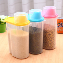 Plastic food storage container Large airtight kitchen container grain and multigrain food storage container