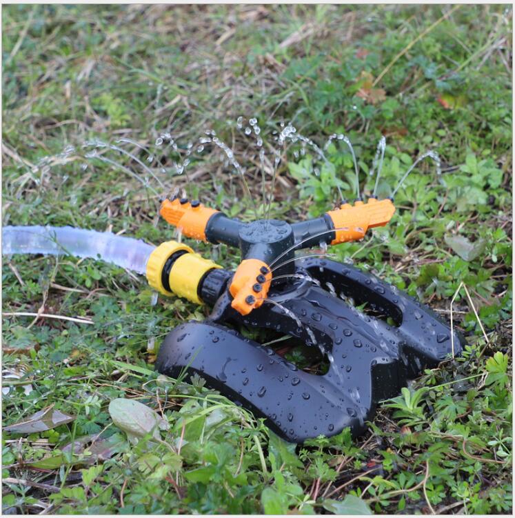 Garden sprinkler, garden lawn irrigation nozzle, 360-degree automatic rotation for garden farmland, factory direct sales Specification drawing