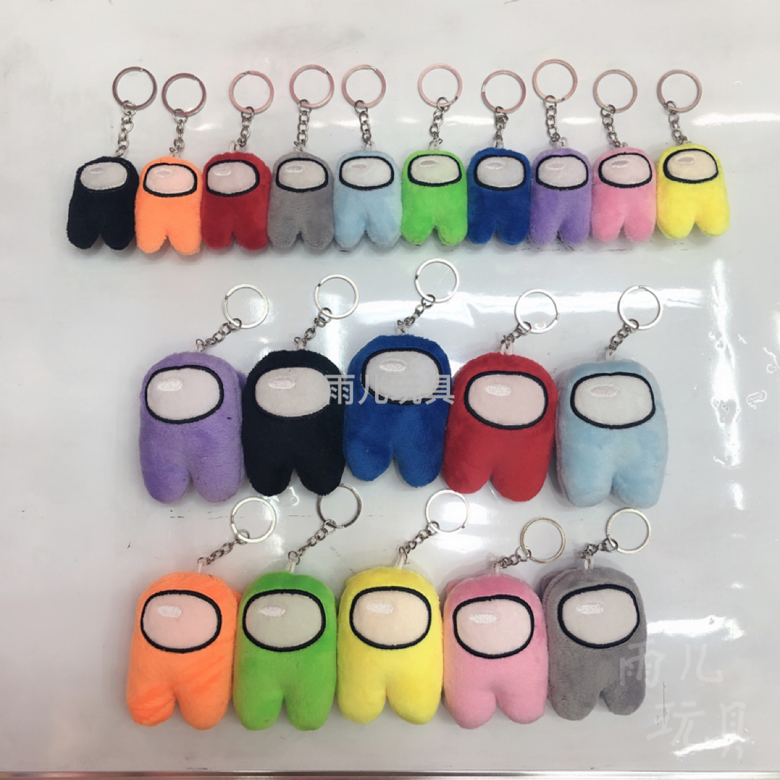 Plush toy figurines, keychains, Werewolf killing toy pendants, small bag pendants, keychains, astronaut pendants Item Picture