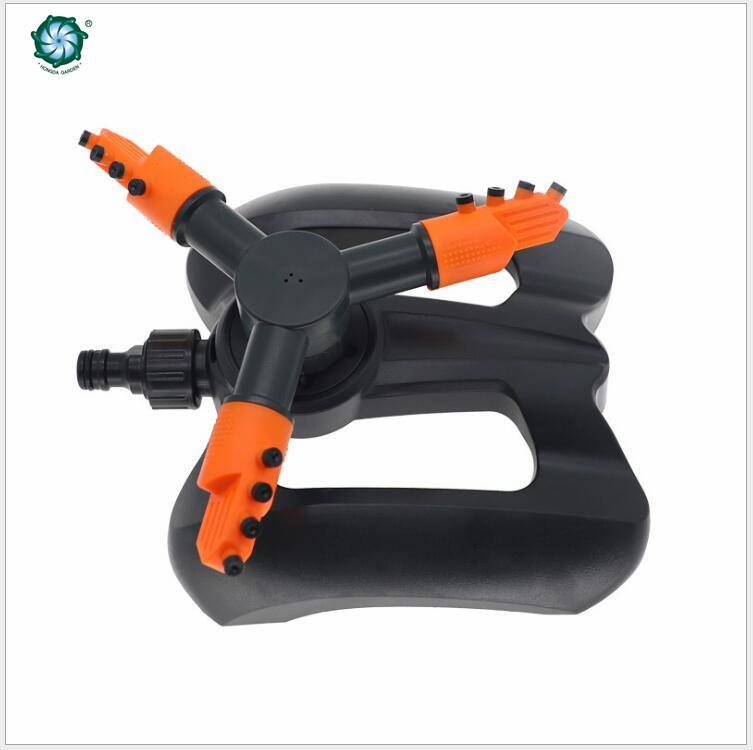 Garden sprinkler, garden lawn irrigation nozzle, 360-degree automatic rotation for garden farmland, factory direct sales Item Picture