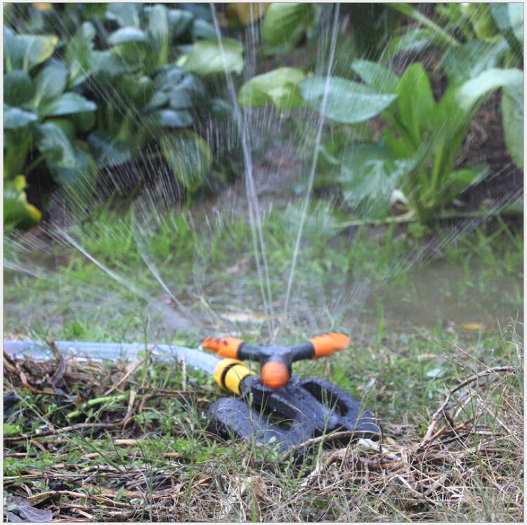 Garden sprinkler, garden lawn irrigation nozzle, 360-degree automatic rotation for garden farmland, factory direct sales details Picture