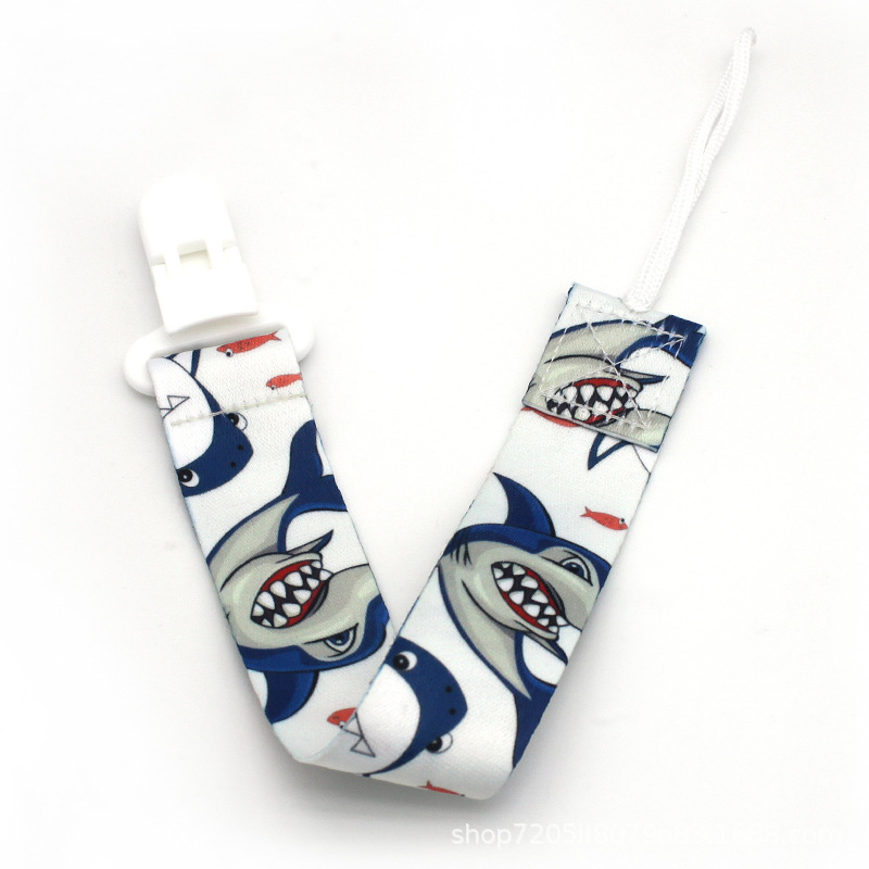 Customized baby products, pacifier chains, pacifier lanyards, webbing, anti-drop chains, baby pacifier clips in stock Specification image