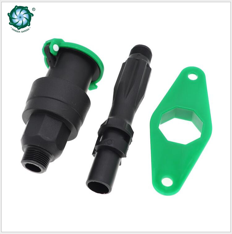 Factory direct sales of water intake valves in two specifications: 6 minutes and 1 inch. Garden, farmland and orchard spraying and irrigation accessories Item Picture