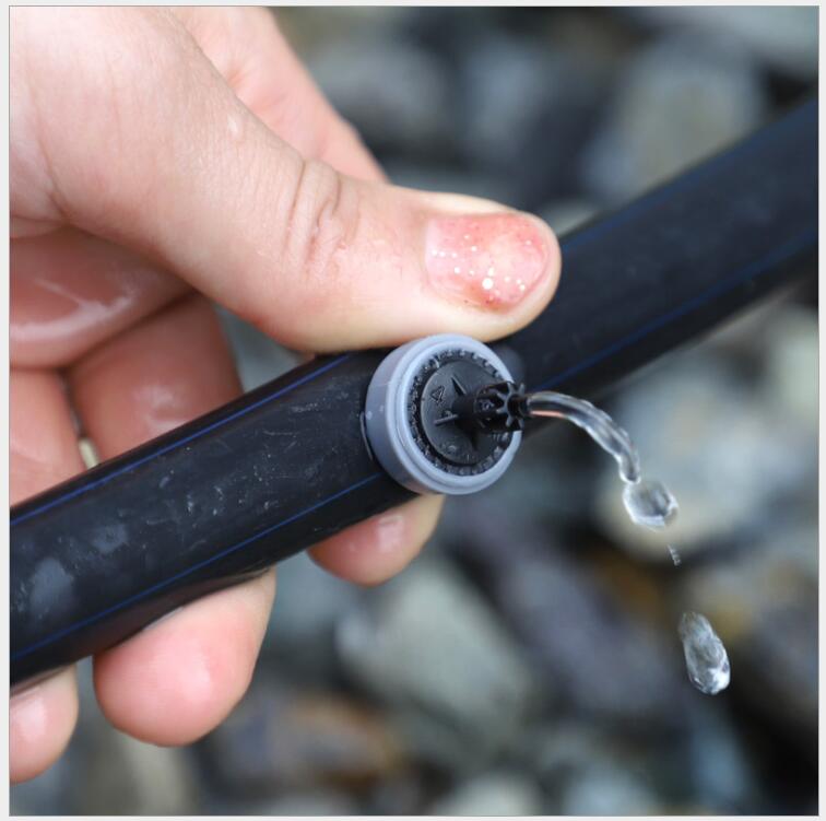 4L8L in-stock pressure-compensating anti-seepage drip head vertical three-dimensional greening drip irrigation equipment steady flow irrigation manufacturer details Picture