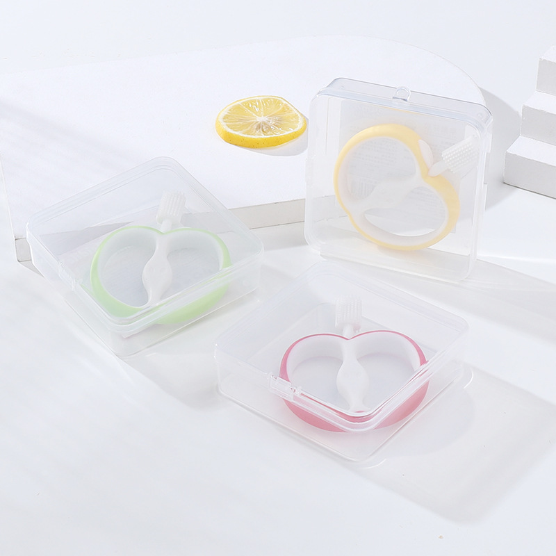 厂家供应硅胶牙胶 婴儿柔软硅胶磨牙牙刷 多色可选宝宝咀嚼磨牙器详情图2