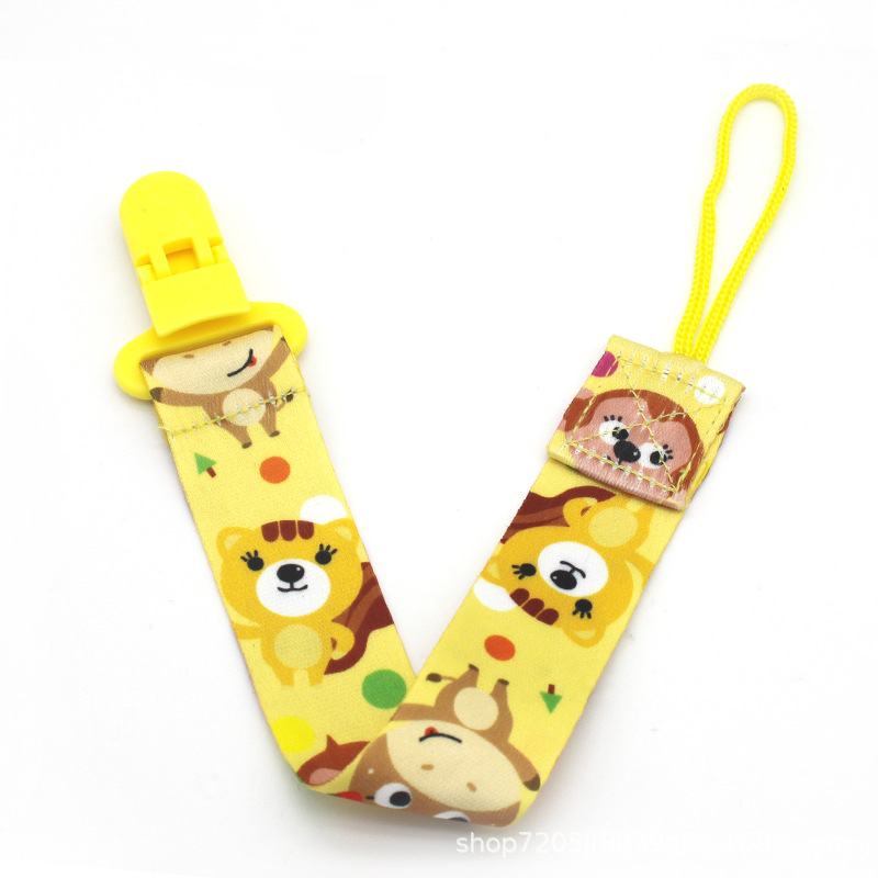Customized baby products, pacifier chains, pacifier lanyards, webbing, anti-drop chains, baby pacifier clips in stock Application Scenario