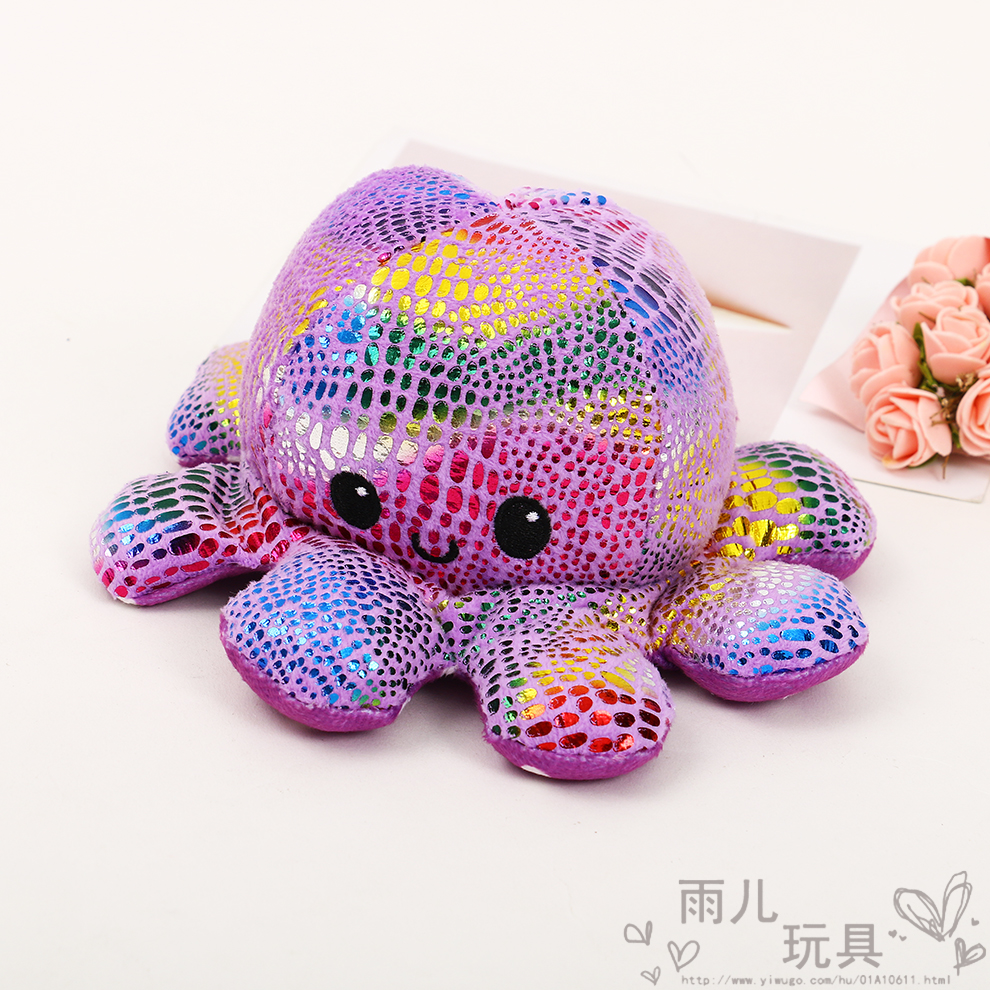 Flip pulpo bondadoso doble cara flip muñeca 2021 octalops peluche flip pulpo shakyin mismo modelo Application Scenario