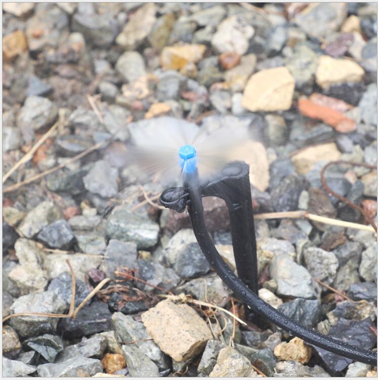 Factory direct sales of single-hook threaded simple sprinkler heads for ground insertion, garden irrigation, farm and livestock cooling products Specification drawing