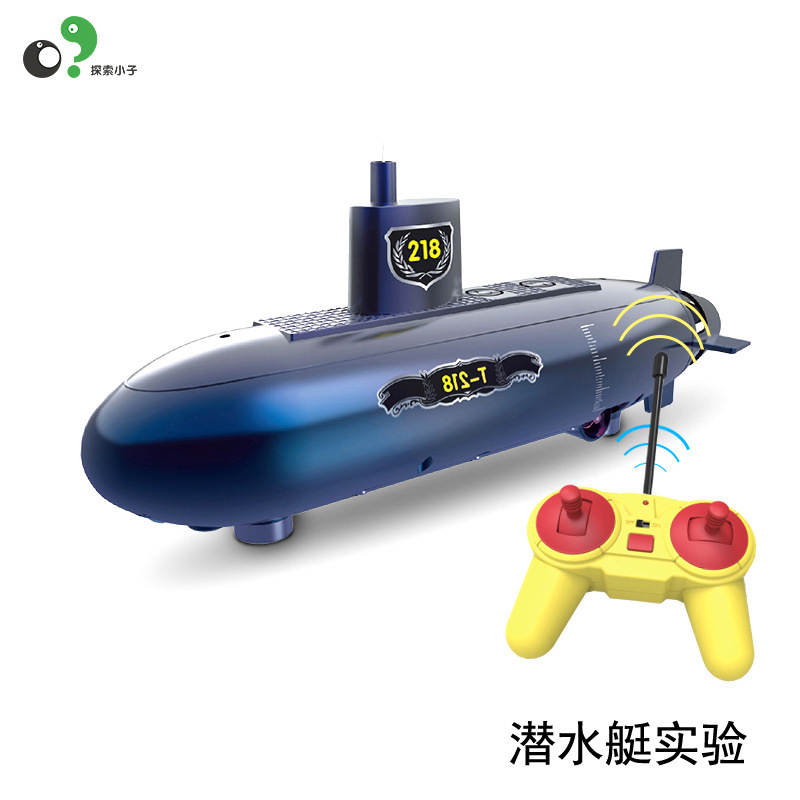 New science popularization and education DIY remote-controlled submarine, science experiment, teenagers' educational toy remote-controlled boat Item Picture