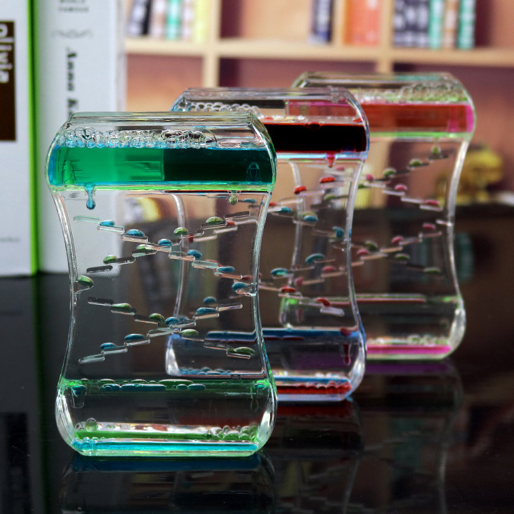 Creative slide, oil drain, hourglass, toy, oil drip, slide, student gift, festival gift wholesale Application Scenario