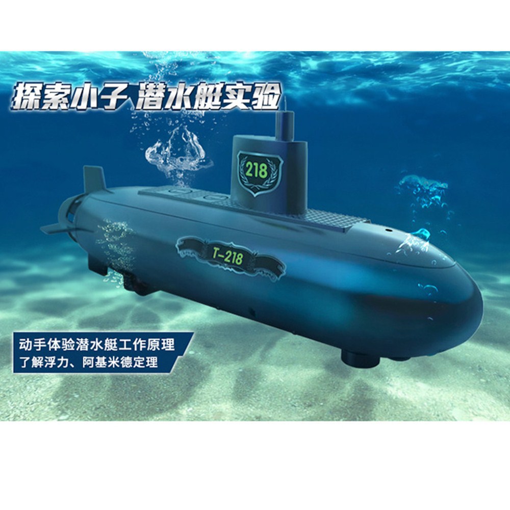 New science popularization and education DIY remote-controlled submarine, science experiment, teenagers' educational toy remote-controlled boat details Picture
