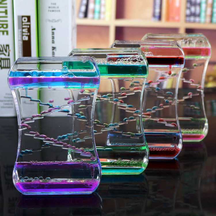 Creative slide, oil drain, hourglass, toy, oil drip, slide, student gift, festival gift wholesale Item Picture