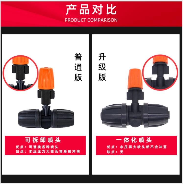 811 Integrated Sprinkler, three-way garden sprinkler, farmland cooling, construction site dust suppression and sprinkler irrigation factory direct sales details Picture