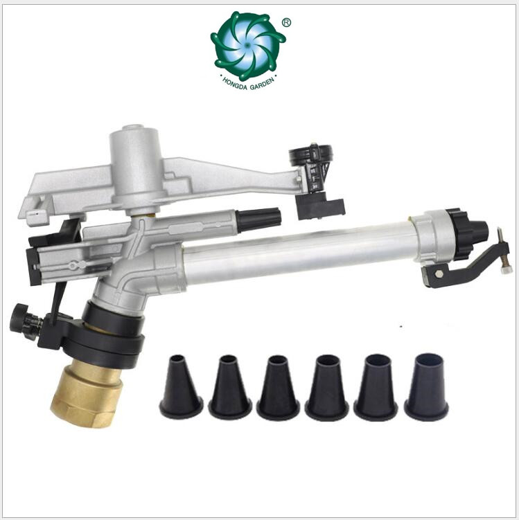 360° Large spray gun, 2-inch agricultural sprinkler head for irrigation and dust suppression in farmland, factory direct sales details Picture
