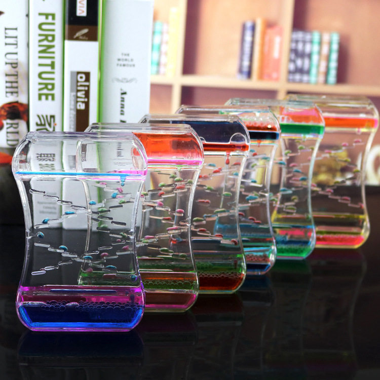 Creative slide, oil drain, hourglass, toy, oil drip, slide, student gift, festival gift wholesale details Picture