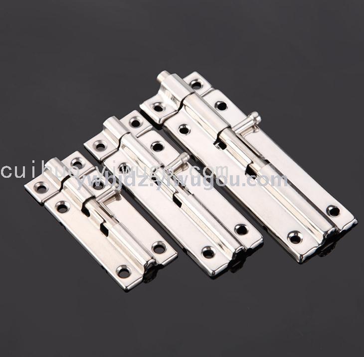Wholesale anti-theft wooden door, stainless steel 304 door bolt, home bedroom metal door latch, durable and strong Item Picture