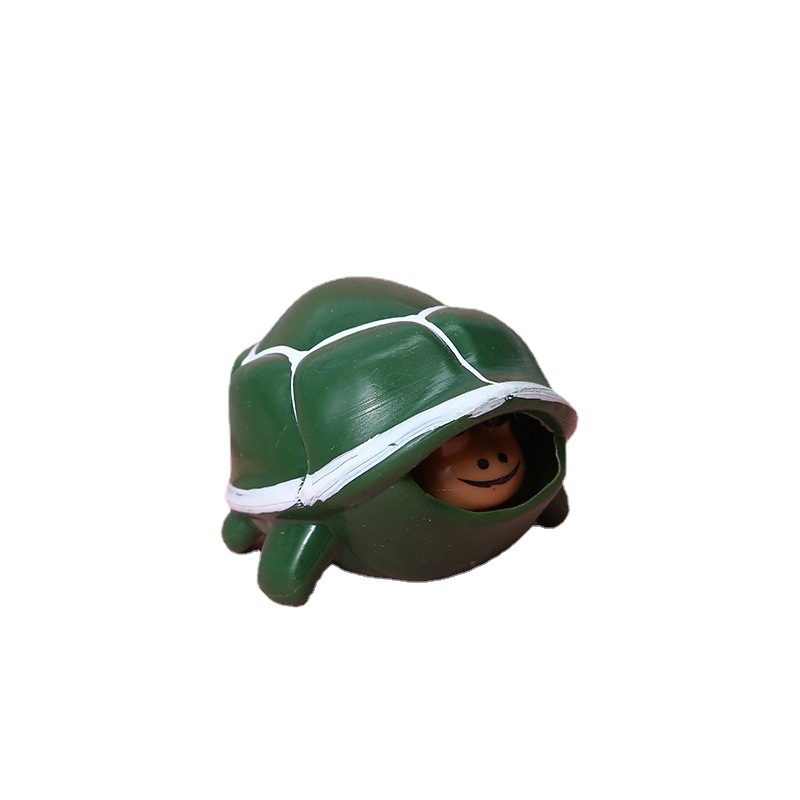 Novel and stress-relieving memory sand toy set: A little turtle with a spouting head to relieve stress, available from a lala Le toy manufacturer Item Picture