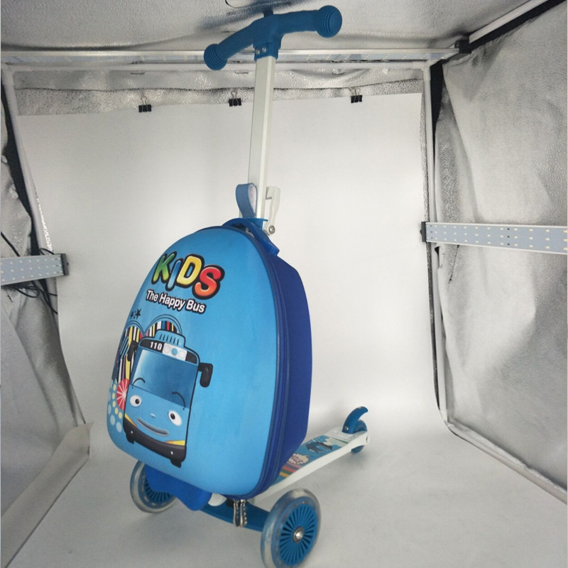【 Luggage Scooters 】 Skateboard suitcases, scooters, luggage scooters, travel trolley cases, students Application Scenario