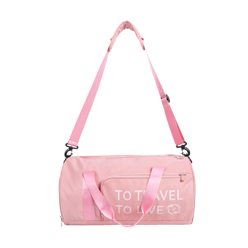 Bolsa de fitness bolsa de yoga de calidad femenina bolsa de entrenamiento de separación seca y húmeda bolsa de entrenamiento de gran capacidad portátil bolsa de viaje de corta distancia Item Picture
