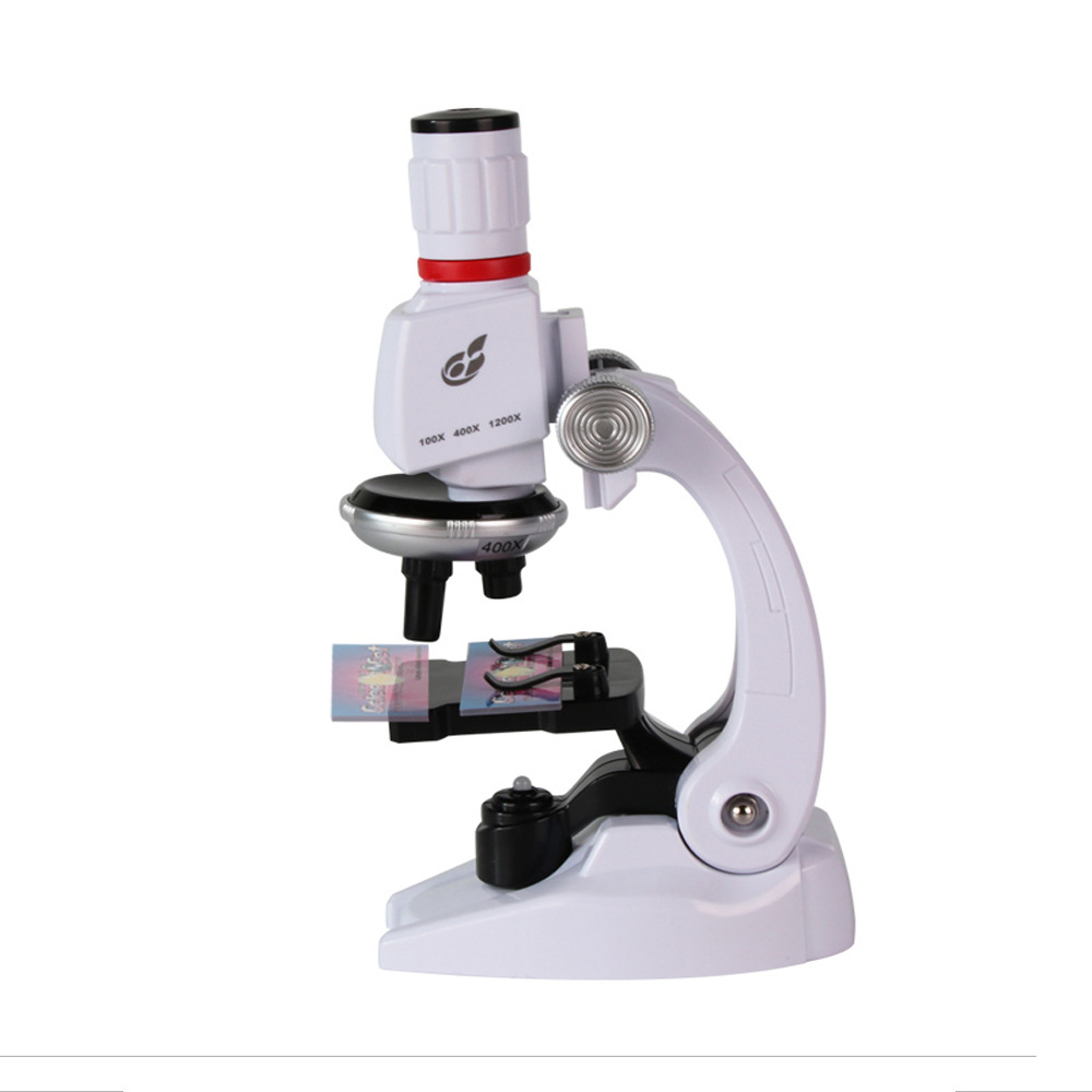 Children's microscope, fun experiment toys for primary school students, educational enlightenment science education set, early education science biology Item Picture