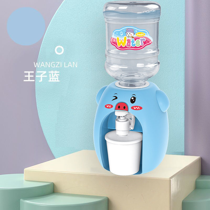 New set of toy water dispenser, drink machine, play house, kitchen simulation, fun little pig, children's mini water dispenser Application Scenario