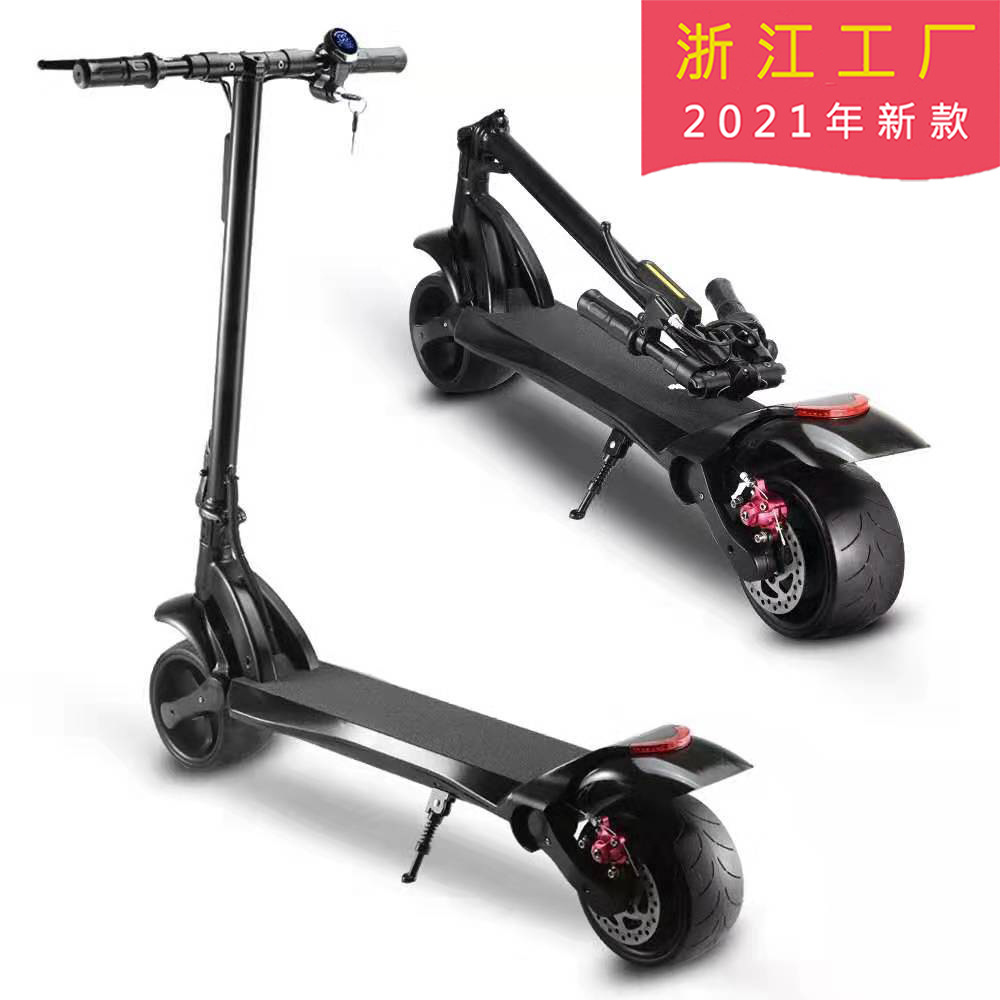 New wide-tire electric scooters, foldable scooters and student mobility scooters from Europe and America for long-distance travel full figure