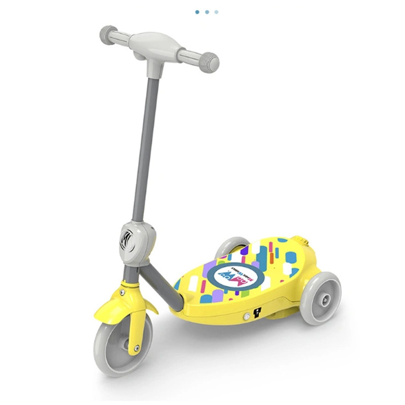 Three-wheeled children's bubble kicking scooters, bubble toys, electric scooters for boys and girls with seats available for customized wholesale Item Picture
