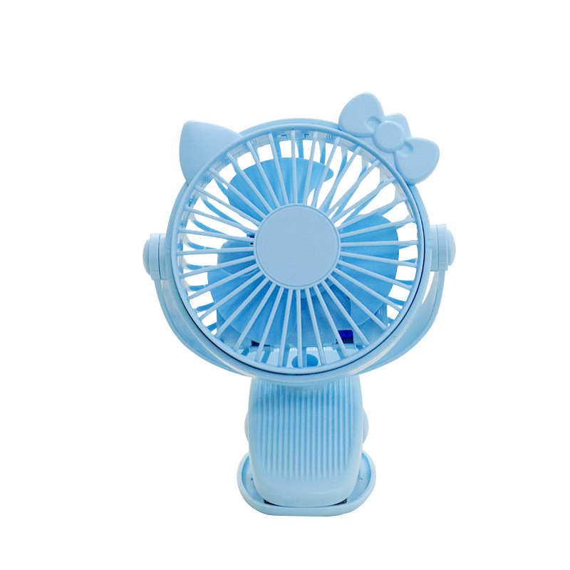 Creative new student dormitory office usb mini handheld clip mini fan, outdoor lighting mini fan Item Picture