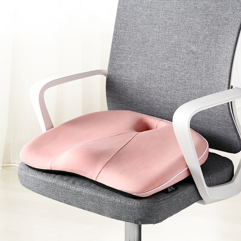 Slow-rebound memory foam office chair cushion, buttock protection and coccyx health pad, buttock beauty pad manufacturer custom seat cushion