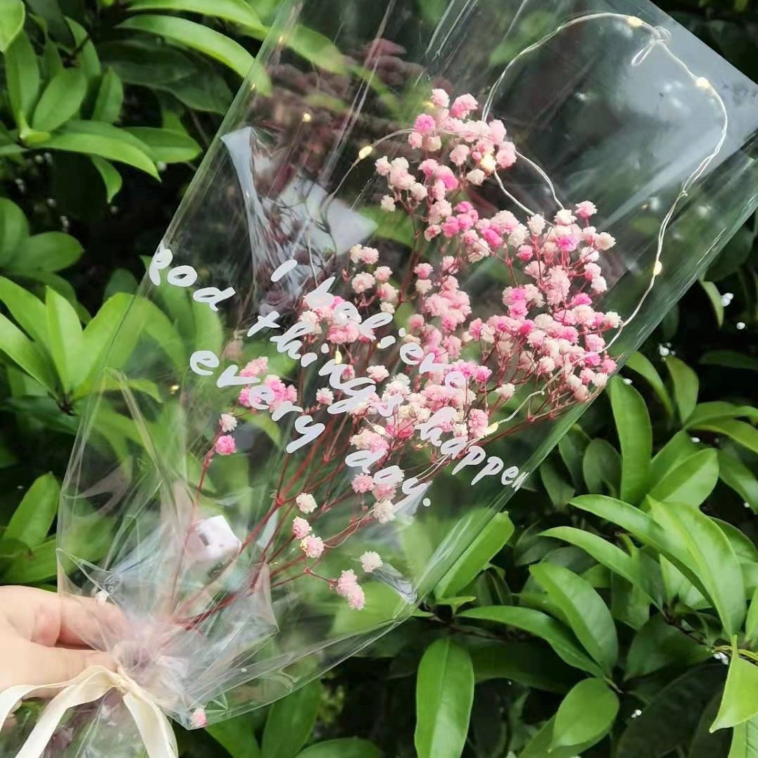 New best-selling dried flowers, shining stars, flower bouquets, mall store square event gifts, small flower bouquets, a must-have for setting up stalls Specification drawing