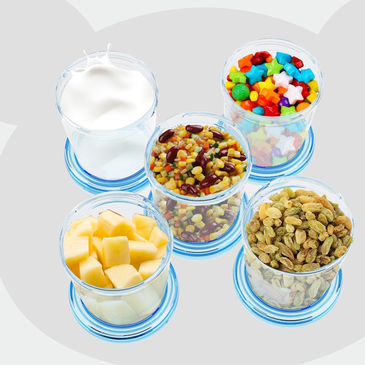 The milk storage cup can be stacked. The milk storage bottle can be kept fresh and leak-proof. The complementary food cup can be connected to a milk suction device. Breast milk storage can be OEM Specification image