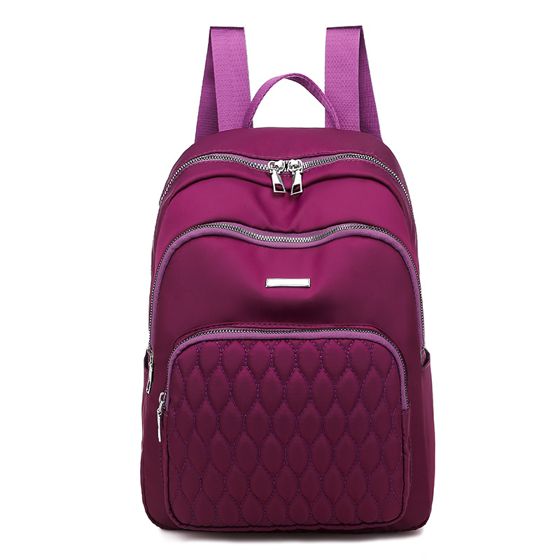Verano 2020 nueva moda ligera casual estudiante multicolor mochila portátil mochila para mujeres gran capacidad Item Picture