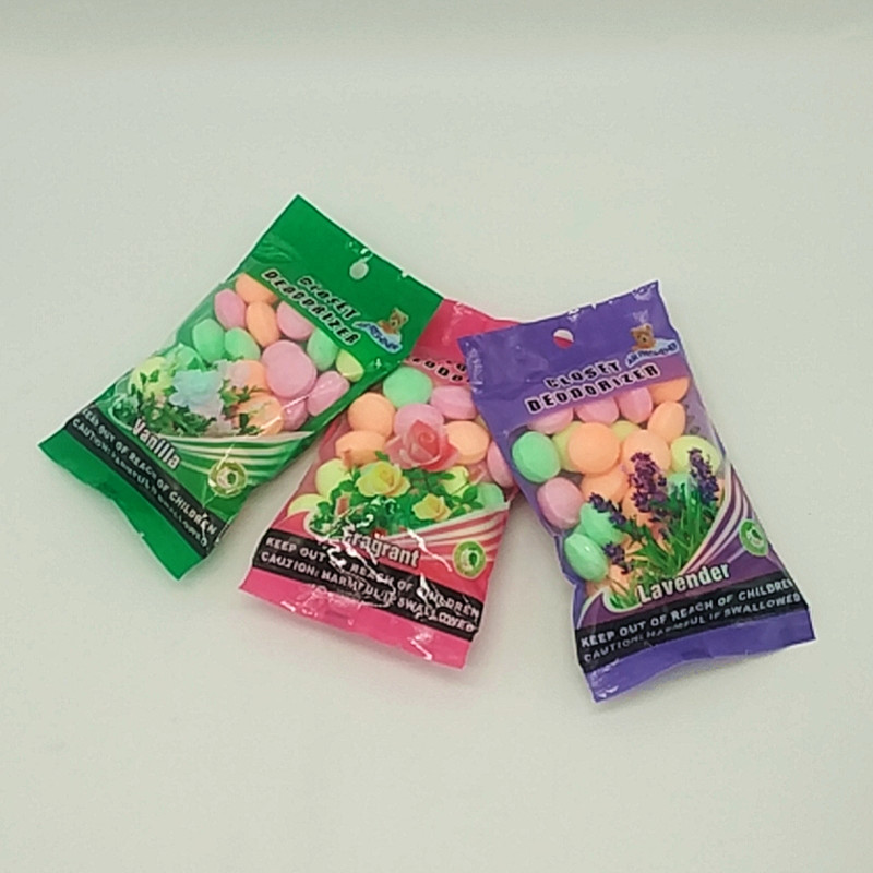 Sunshine Department Store's colorful, hygienic, fragrant, anti-mold and anti-insect, pure natural fragrant colored camphor balls, anti-moth camphor balls