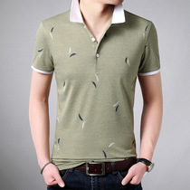 202 Summer new dad T shirt short sleeve summer clothes 40-50 year old men plO shirt middle-aged dad summer clothes