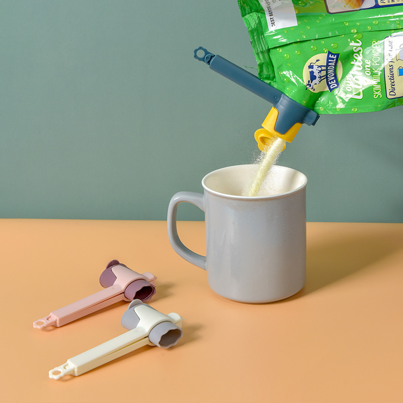 1131 Snack sealer Milk powder clip plastic outlet clip food bag sealer seal clip food seal clip