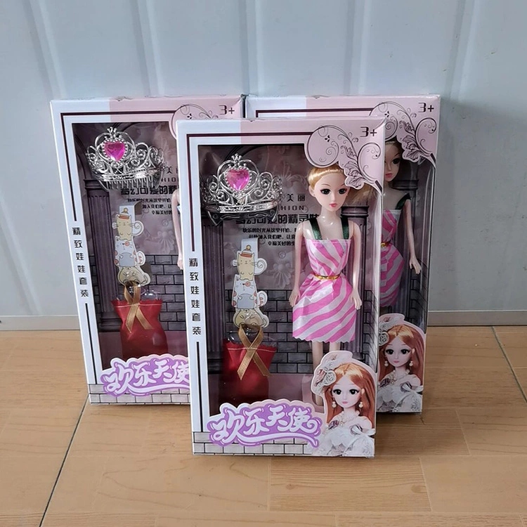 New Product 36-3 Solid body joint activity 11-inch doll toy Dress-up clothes Girl toy Headwear crown Specification drawing